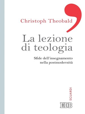 cover image of La lezione di teologia